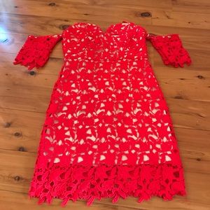 J.O.A. Amazing Red Dress Size Sm